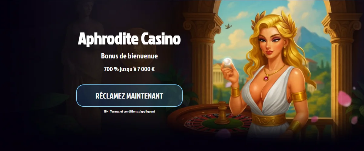 Aphrodite Casino — 200% hasta 500 €